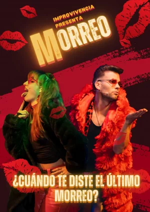Cartel Morreo ImproVivencia comedia improvisación
